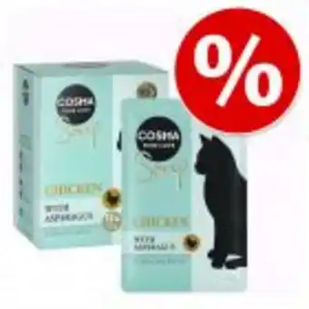 Zooplus 12 x 40 g cosma soup zum probierpreis! Angebot