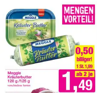 Sutterlüty Meggle Kräuterbutter 120g/125g Angebot