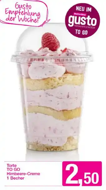 Sutterlüty Torte To Go Himbeere-Creme 1 Bencher Angebot