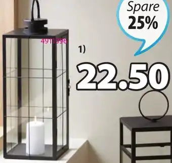 JYSK Laterne Villads B20 x L20 x H50 cm Angebot