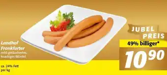 Nah&Frisch Landhof Frankfurter per kg Angebot