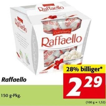 Nah&Frisch Raffaello 150 g Angebot