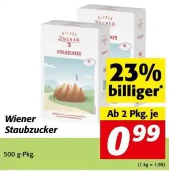 Nah&Frisch Wiener Staubzucker 500 g Angebot