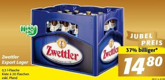 Nah&Frisch Zwettler Export Lager 0,5 l Angebot