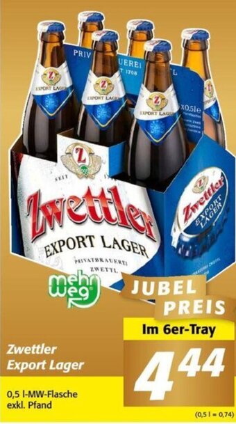 Nah&Frisch Zwettler Export Lager Angebot