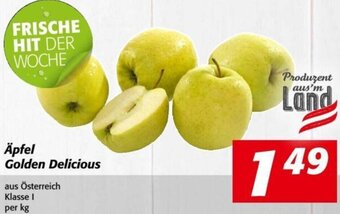 Nah&Frisch Äpfel Golden Delicious per kg Angebot
