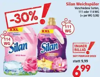 Interspar Restaurant Silan Weichspüler 111 oder 114 WG Angebot