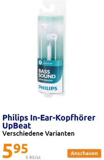 Action Philips In-Ear-Kopfhörer UpBeat Angebot