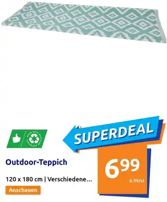 Outdoor-Teppich 120 x 180 cm