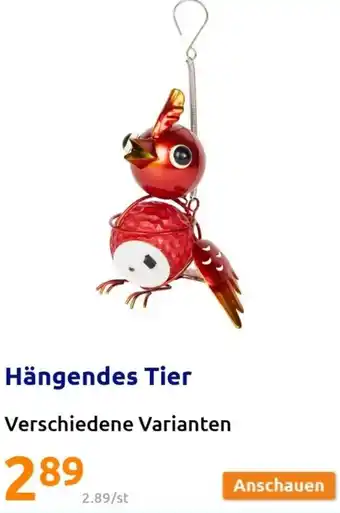Action Hängendes Tier Angebot