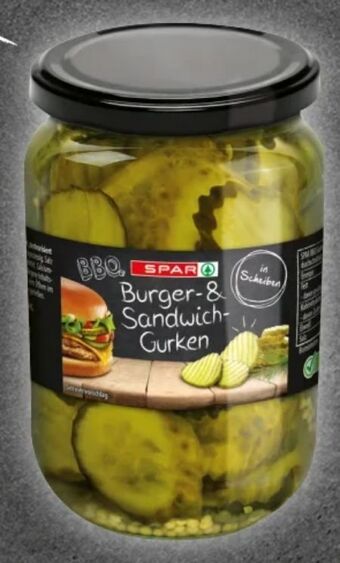 Interspar Burger-sandwichgurken bbq Angebot