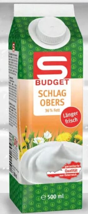 Spar Schlagobers Angebot
