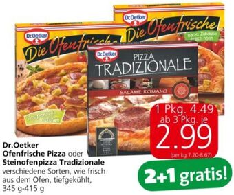 Eurospar Die ofenfrische pizza Angebot