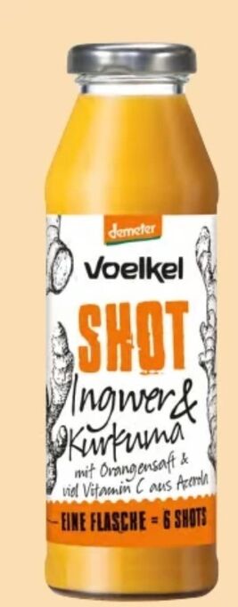 Interspar Bio-shot ingwer & kurkuma Angebot