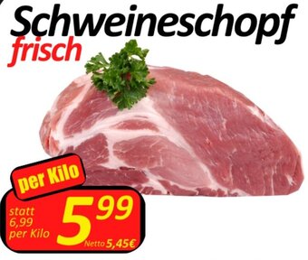 Wurstico Schweineschopf per kilo Angebot