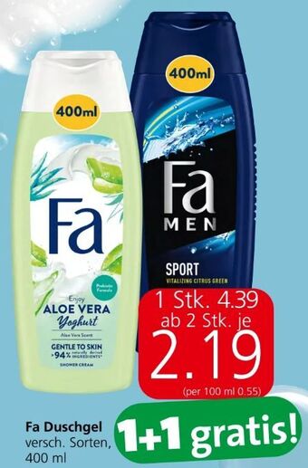 Spar Duschgel Angebot