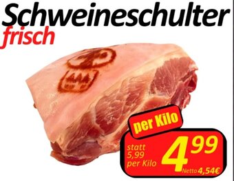 Wurstico Schweineschulter per kilo Angebot