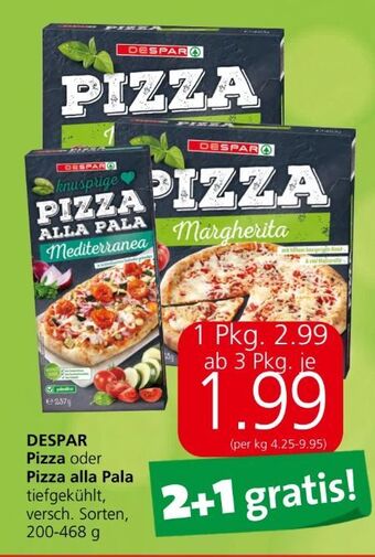 Spar Pizza Angebot