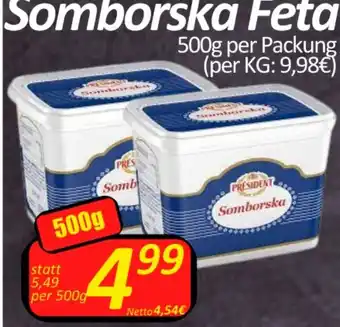 Wurstico Somborska Feta 500 g Angebot