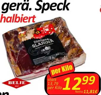 Wurstico Speck per kilo Angebot