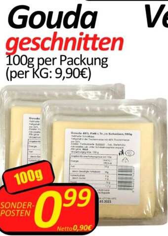 Wurstico Gouda 100 g Angebot