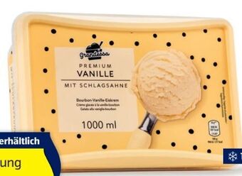 Hofer Eisschale vanille Angebot