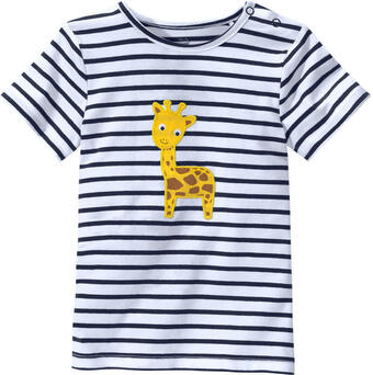 Ernsting's family Baby t-shirt mit giraffen-applikation Angebot