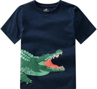 Ernsting's family Kinder t-shirt mit krokodil-applikation Angebot