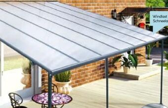 Hellweg Terrassenüberdachung Angebot