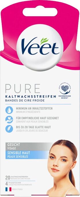 dm Pure kaltwachsstreifen gesicht Angebot