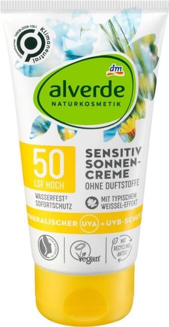 dm Sensitiv sonnencreme lsf 50 Angebot