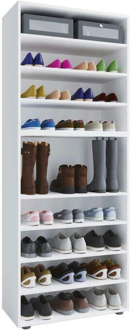 Möbelix Schuhregal lona xxl 9 ablagen weiß h: 183 cm Angebot