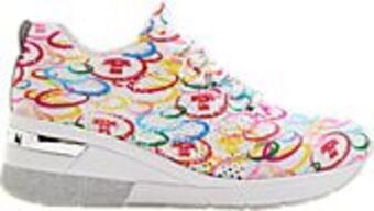 Deichmann Sneaker in weiß mit bunten details Angebot