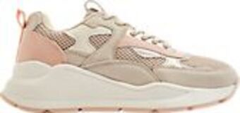 Deichmann Chunky sneaker in beige Angebot