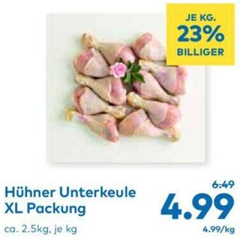 T&G Hühner Unterkeule XL Packung Angebot