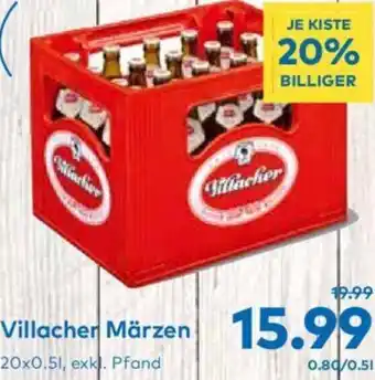 T&G Villacher Märzen 20x0.5l Angebot