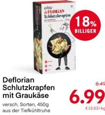 MPreis Deflorian Schutzkrapfen mit Graukäse 450 g Angebot