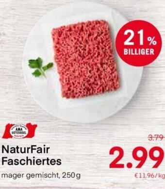 MPreis NaturFair Faschiertes 250 g Angebot