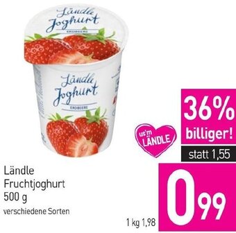 Sutterlüty Ländle Fruchtjoghurt 500 g Angebot