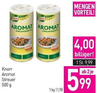 Sutterlüty Knorr Aromat Streuer 500 g Angebot