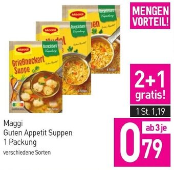 Sutterlüty Maggi Guten Appetit Suppen 1 Packung Angebot