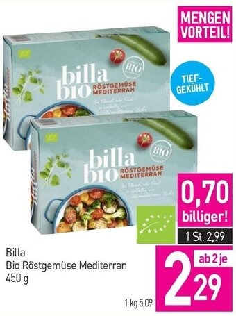 Sutterlüty Billa Bio Röstgemüse Mediterran 450 g Angebot