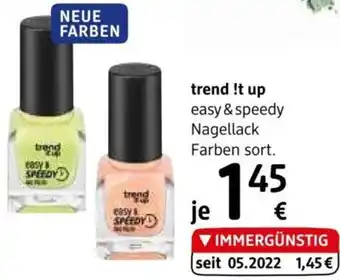 dm trend !t up easy & Speedy Nagellack Angebot