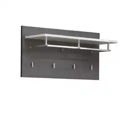 Möbelix Wandgarderobe line silbereichenfarben b:80cm Angebot