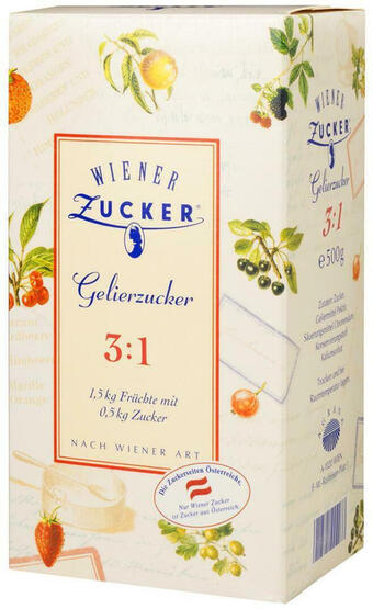 Billa Wiener zucker gelierzucker 3:1 Angebot