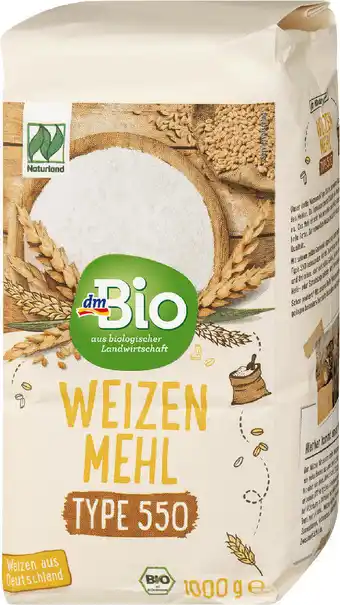 dm Dmbio weizen mehl type 550 Angebot