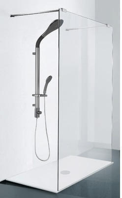 Hornbach Raumdusche sanotechnik mw100 970x1950 mm echtglas klar hell chromoptik Angebot