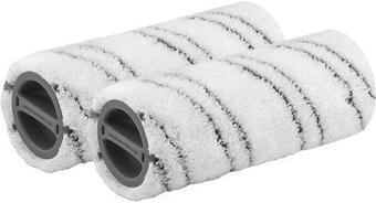 Hornbach Mikrofaserwalzen set weiß für hartbodenreiniger kärcher fc5, 2 stück walze Angebot