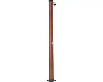 Hornbach Solardusche gartendusche 20 l holzoptik pvc h 210 cm mit mischbatterie Angebot