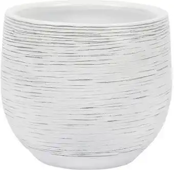 Hornbach Blumentopf le havre ton ø 16 h 14 cm weiß Angebot